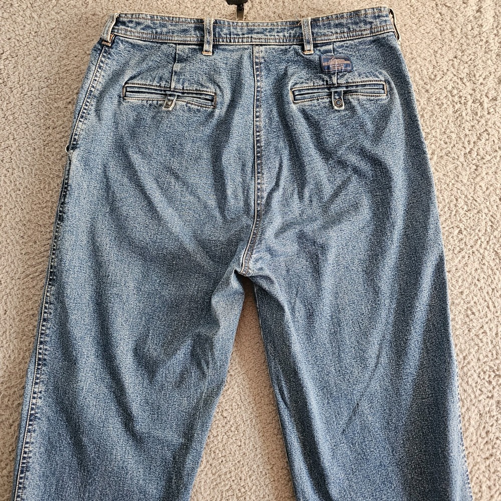 Lauren Ralph Lauren Women's Blue Jeans Size 10 Straight Leg Stretch Denim - Picture 4 of 12